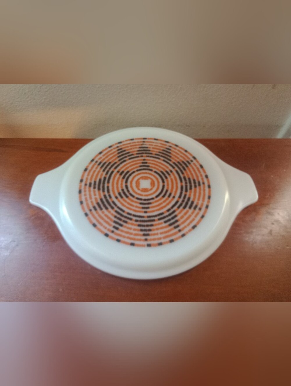 Vintage Pyrex Pueblo Casserole Dish Lid Only 25 - C18